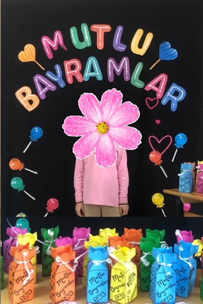 Bayram Panosu İçin Şeker Görselleri