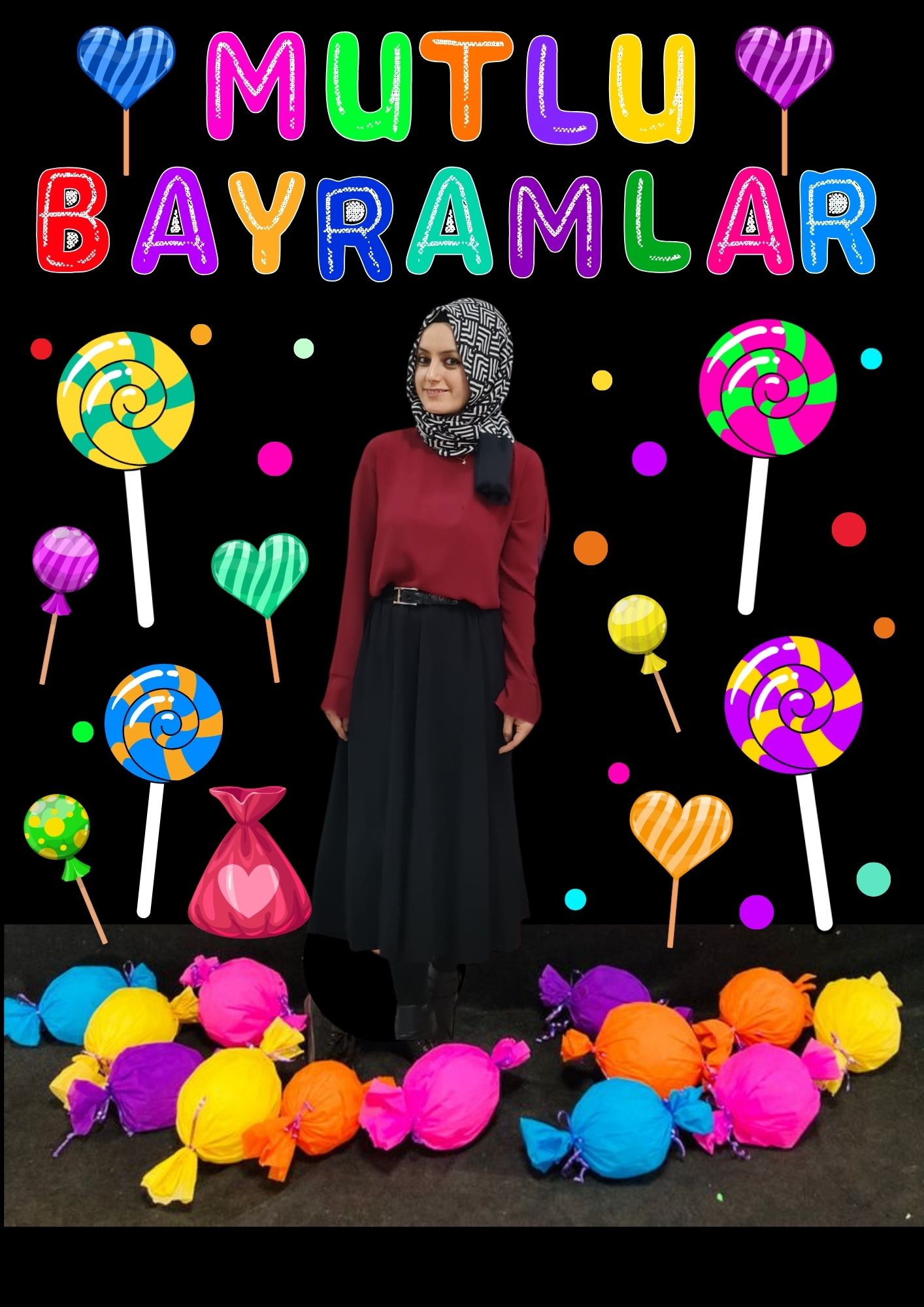 Bayram Panosu Öğrenci Fotoğrafı Eklemek İçin