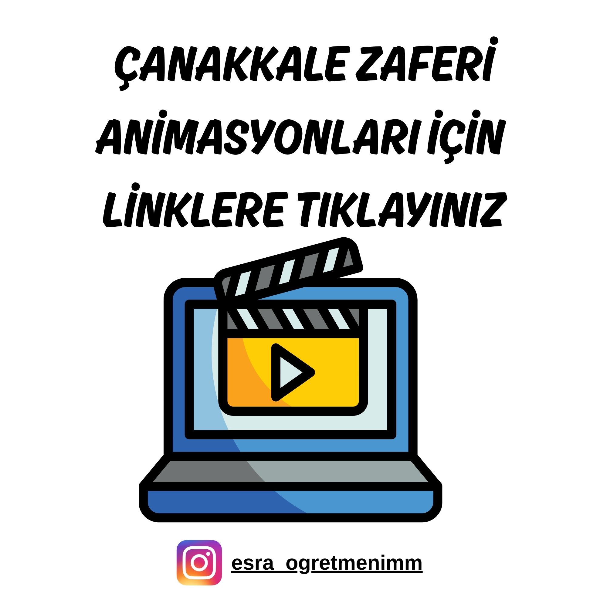 Çanakkale Zaferi Animasyonları İçin TIKLAYINIZ