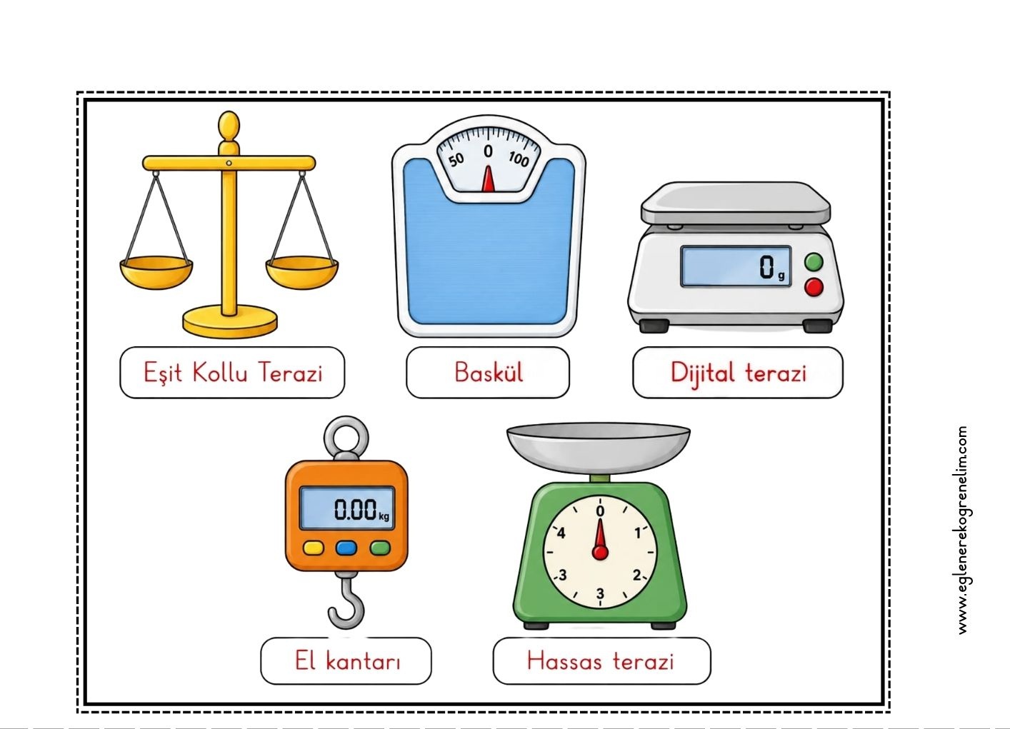 Tartma Defter Çalışması