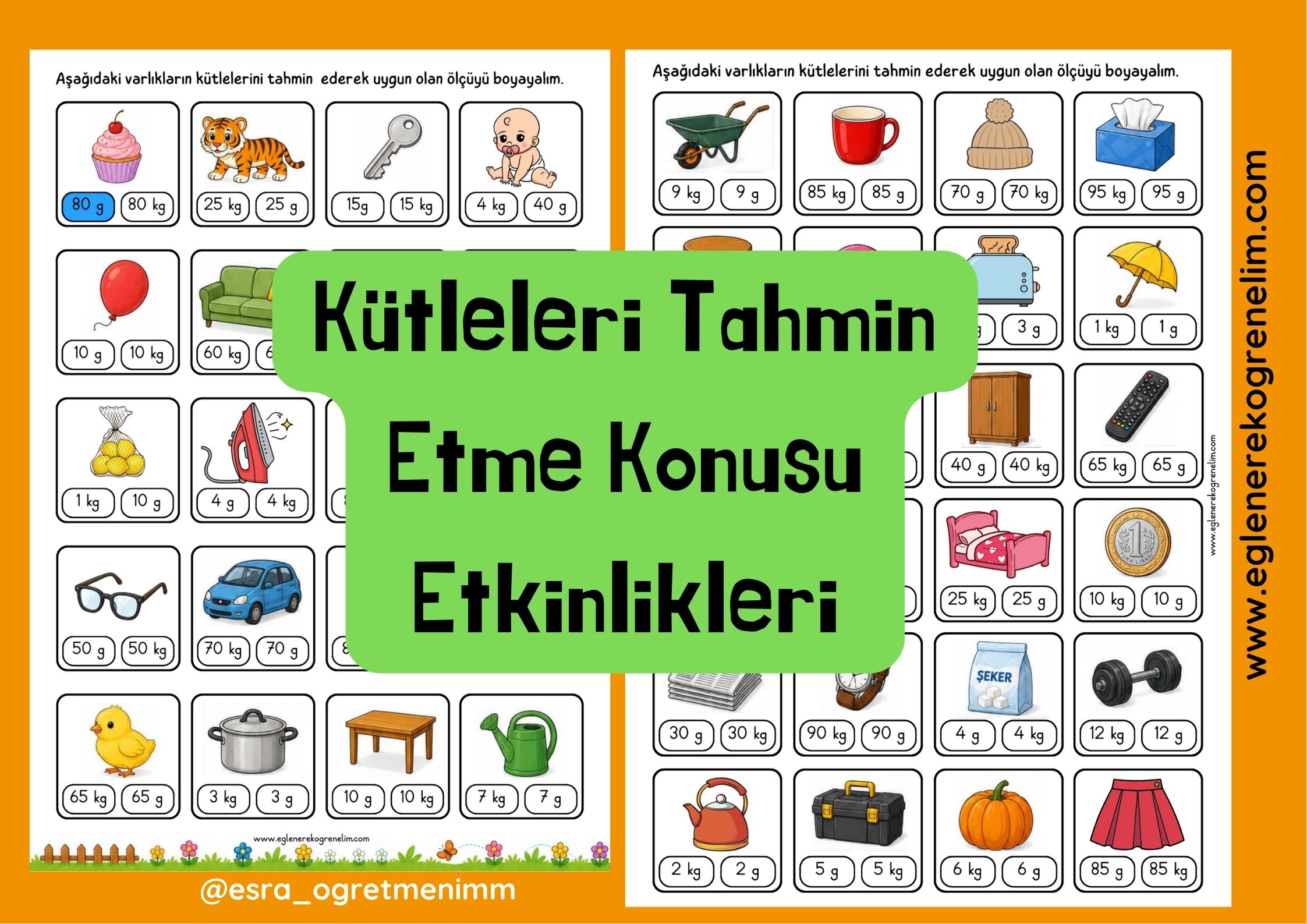 Kütleleri Tahmin Etme