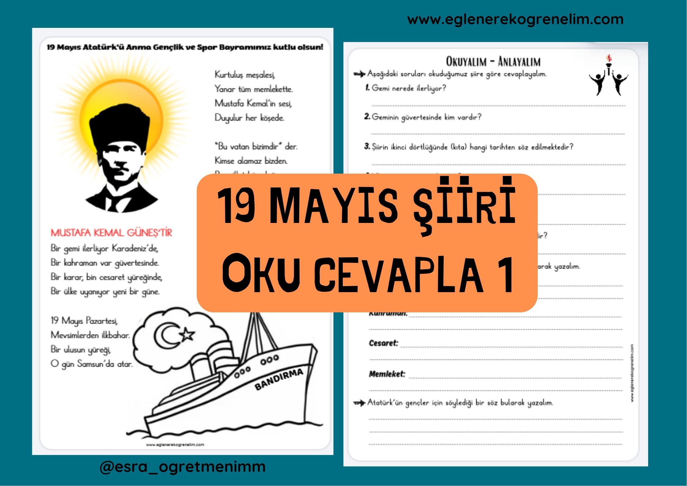 19 Mayıs Şiiri Oku Cevapla 1