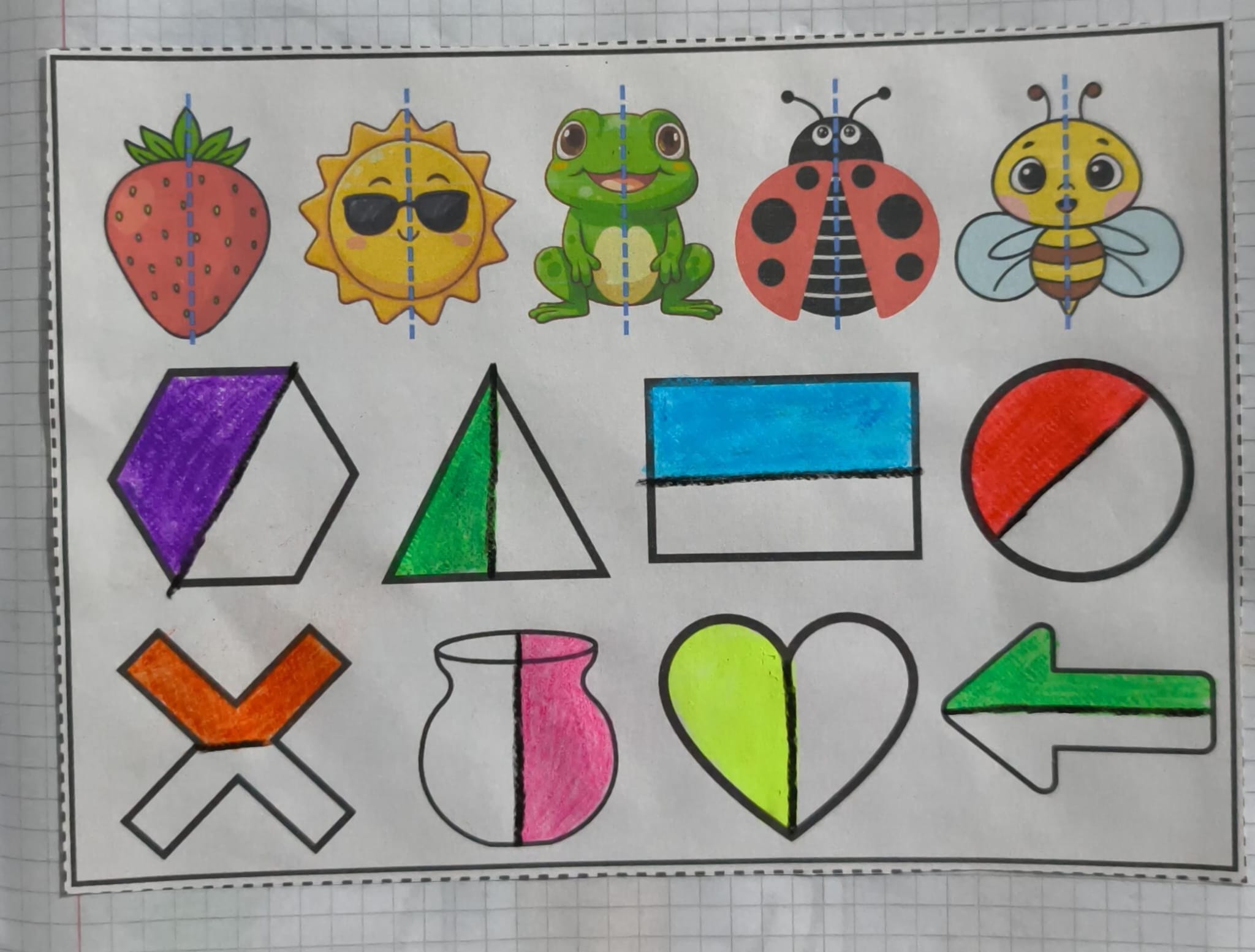 Simetri Defter Çalışması