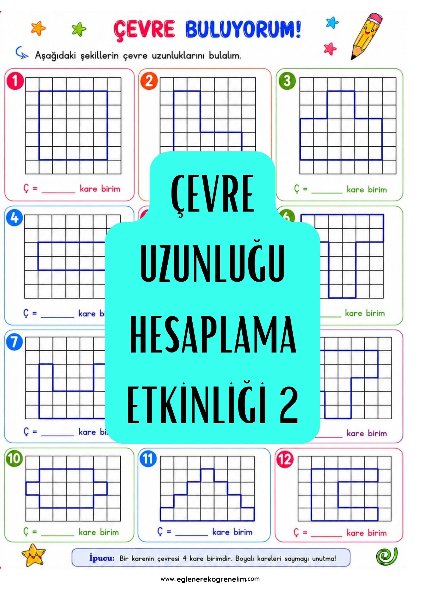 Çevre Uzunluğu Hesaplama Etkinliği 2