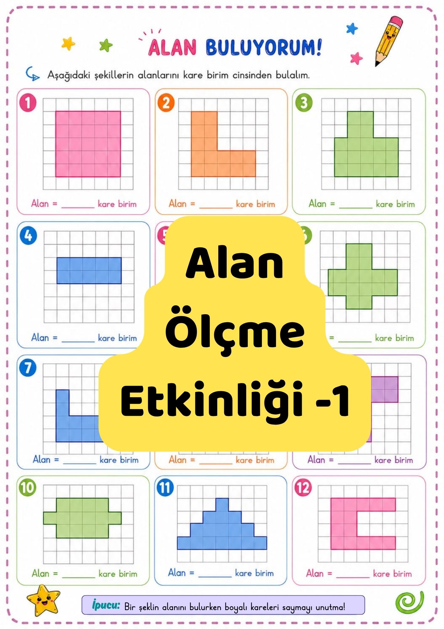 Alan Ölçme Etkinliği 1