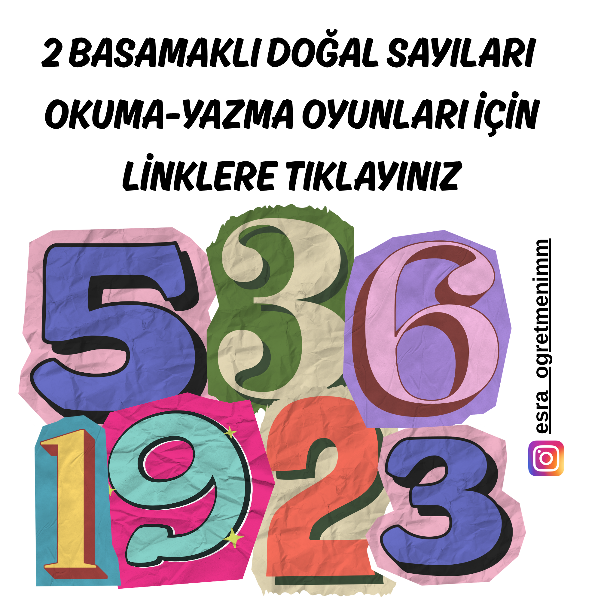 2 Basamaklı Doğal Sayıları Okuma ve Yazma Oyunları