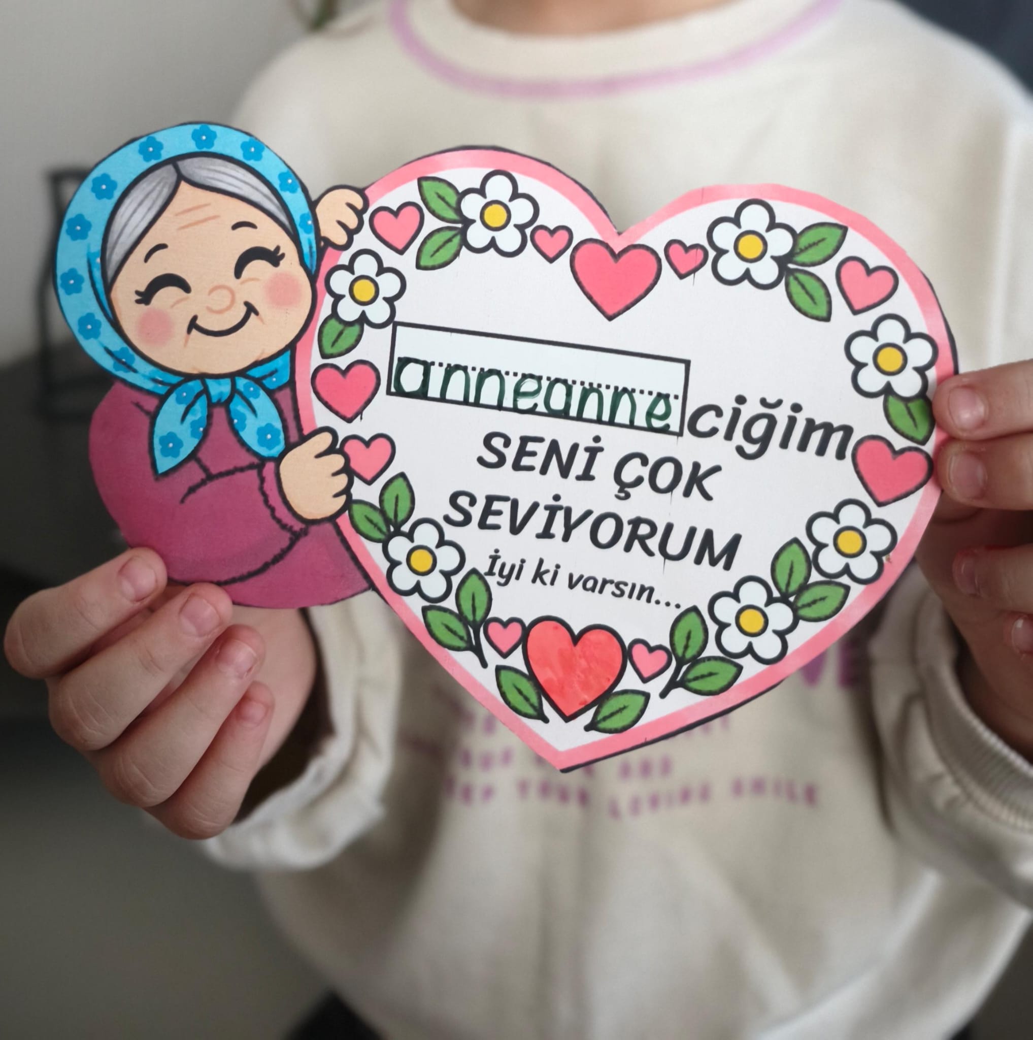 Anneanne Yazma Etkinliği