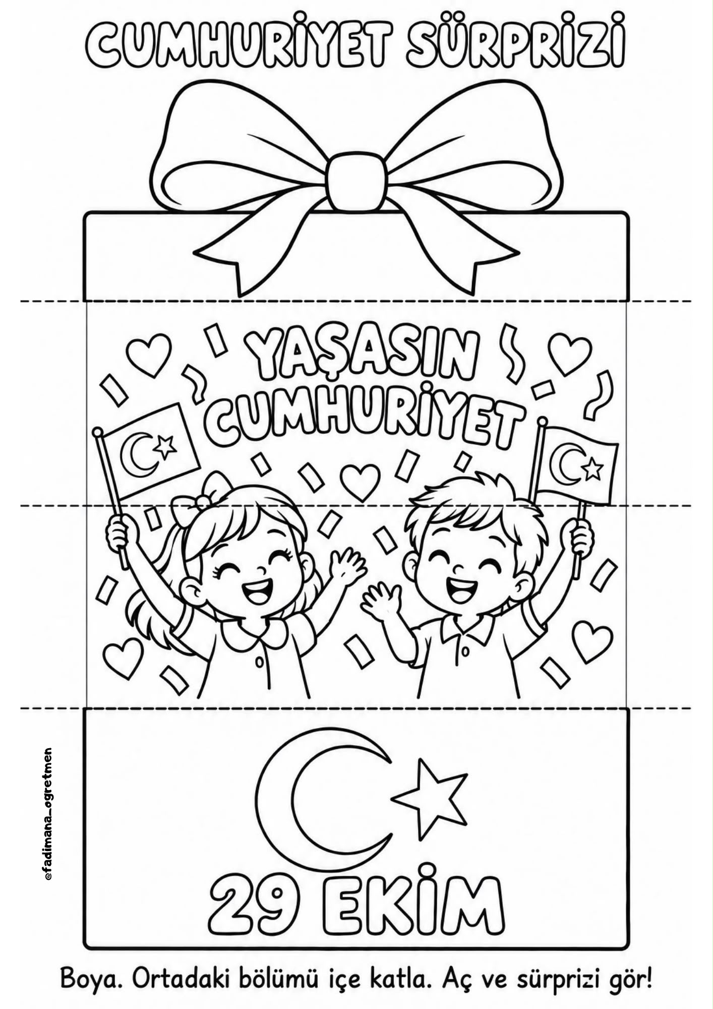 Cumhuriyet Sürprizi Kutu Etkinliği
