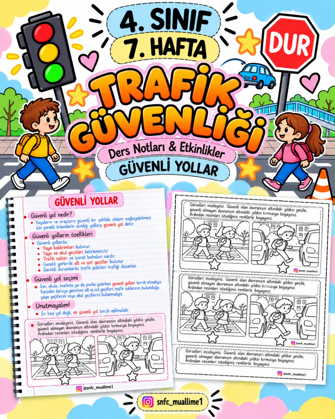 Güvenli Yollar Özet ve Etkinlikler