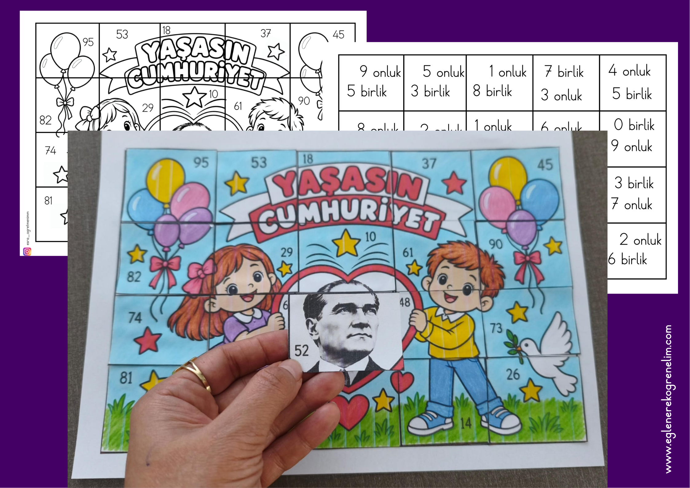 Cumhuriyet Yapbozu ve 2.Sınıf Onluk Birlik