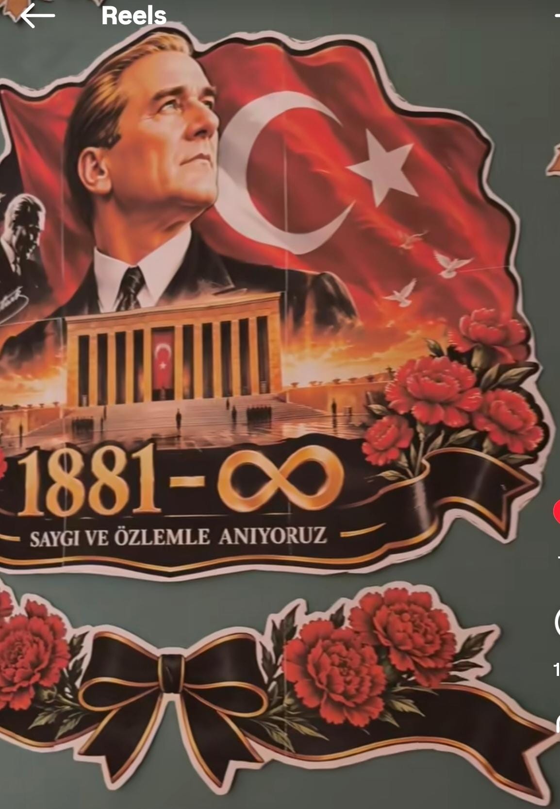 10 Kasım Panosu Atatürk Görselli 6 Sayfa
