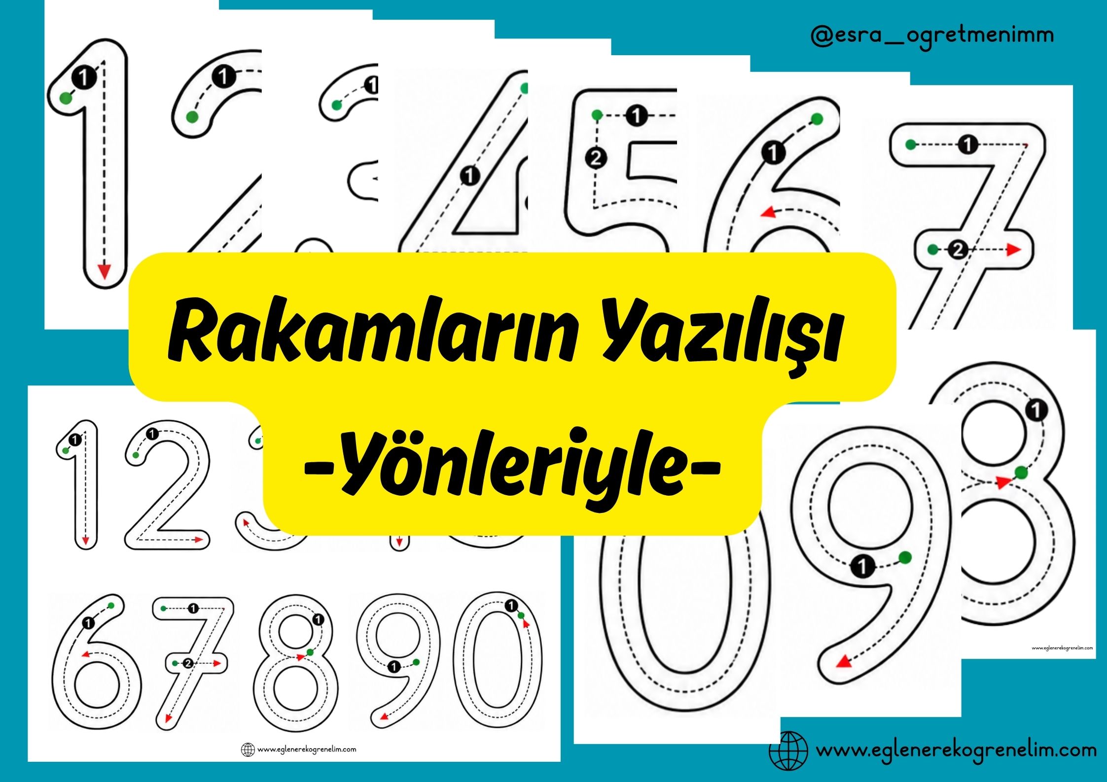Rakamların Yazılışı Yönleriyle
