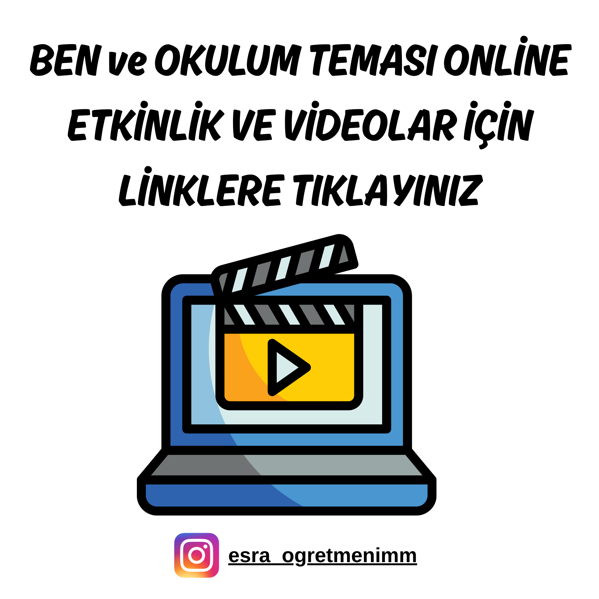 2.Sınıf Ben ve Okulum Teması Online Etkinlik ve Videolar