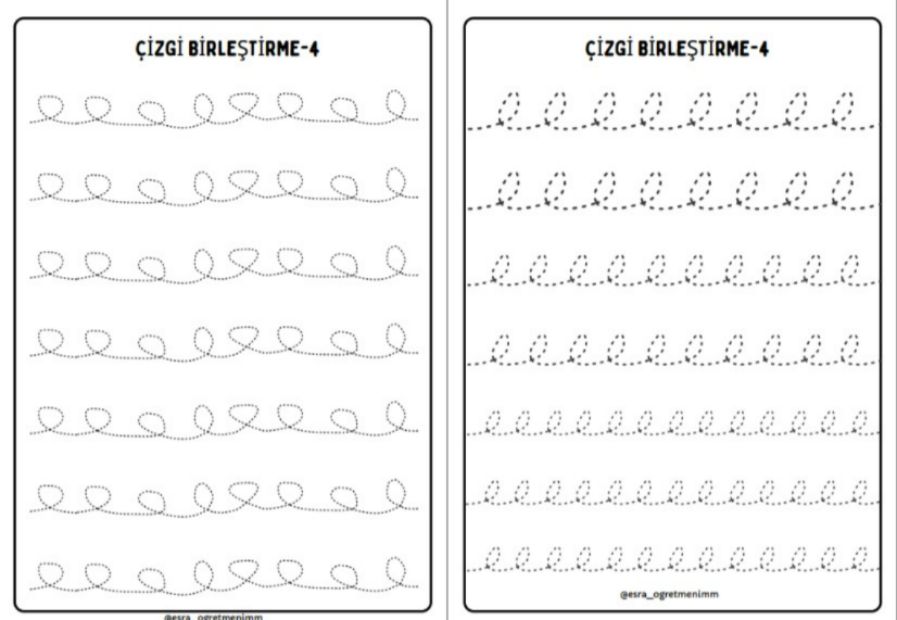 Düğüm Çizgi Çalışmaları-4.Aşama