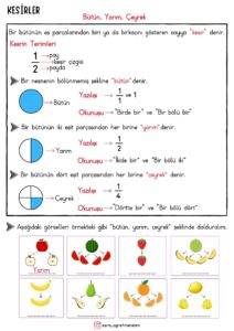 3-sinif-kesirler-defter-calismasi