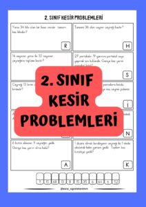 ikinci-sinif-kesir-problemleri