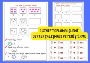 1-sinif-toplama-islemi-defter-calismasi