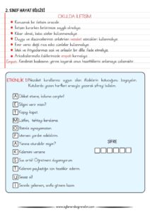 2-sinif-hayat-bilgisi-okulda-iletisim-konu-ozeti-ve-pekistirme