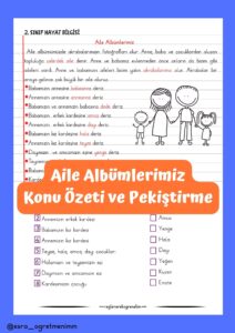 2-sinif-hayat-bilgisi-aile-albumlerimiz-konu-ozeti-ve-pekistirme