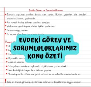 evdeki-gorev-ve-sorumluluklarimiz-konu-ozeti