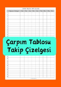 carpim-tablosu-takip-cizelgesi