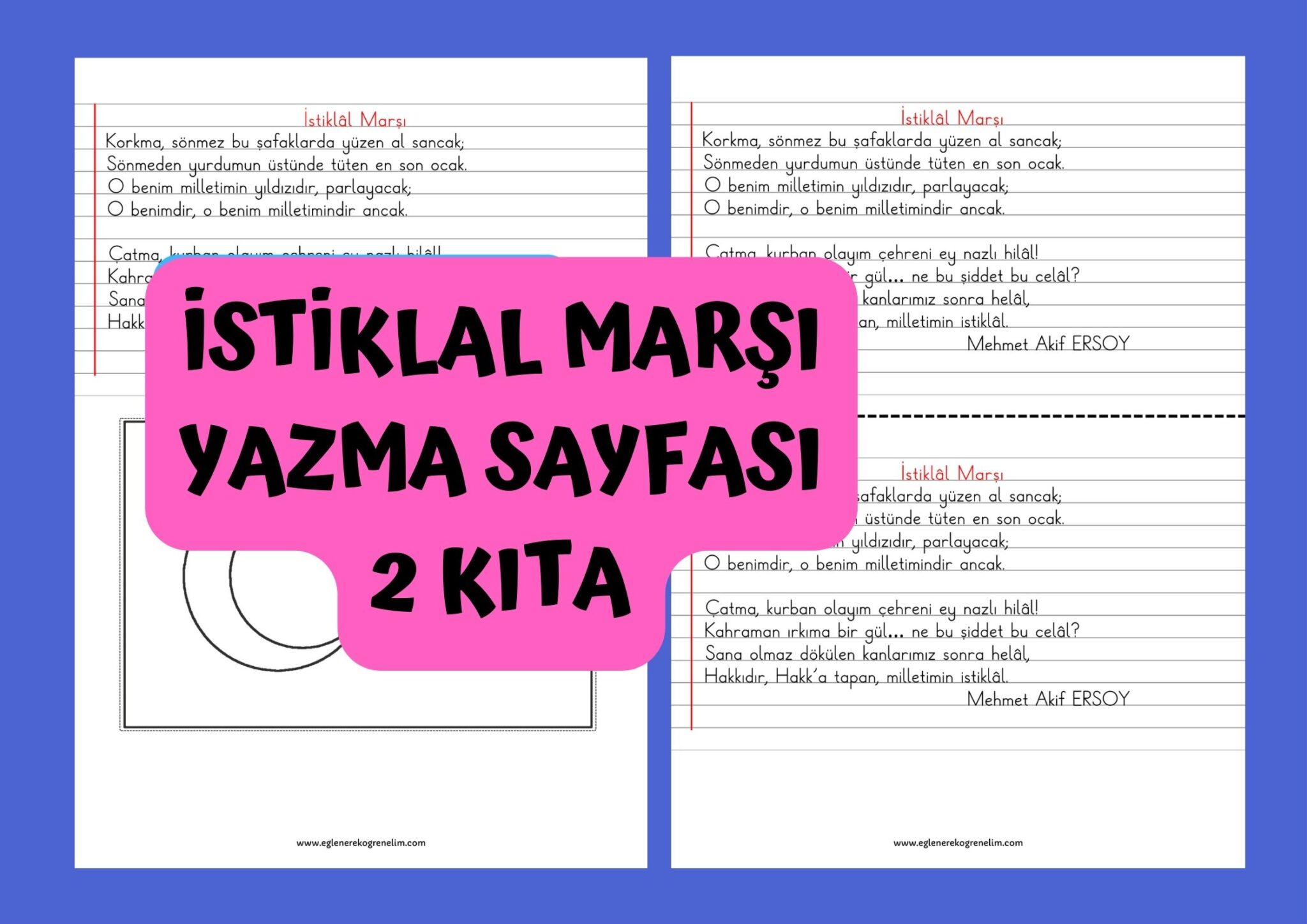 Marsi İstiklal Marşı 2 Kıta