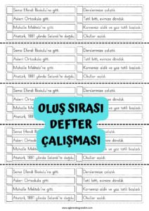 olus-sırasi-defter-calismasi