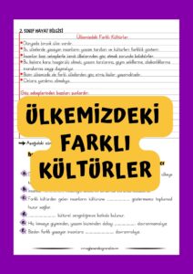 ulkemizdeki-farkli-kultürler-konu-ozeti-ve-pekistirme-etkinligi
