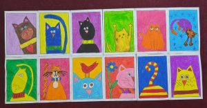 kedi-boyama-sayfalari-pastel-boya-calismasi