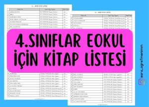 4-siniflar-eokul-icin-kitap-listesi