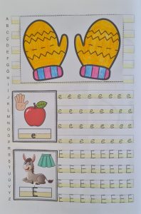 e-sesi-eldiven-boyama-defter-calismasi