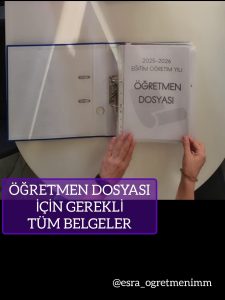 ogretmen-dosyasi-icin-gerekli-belgeler